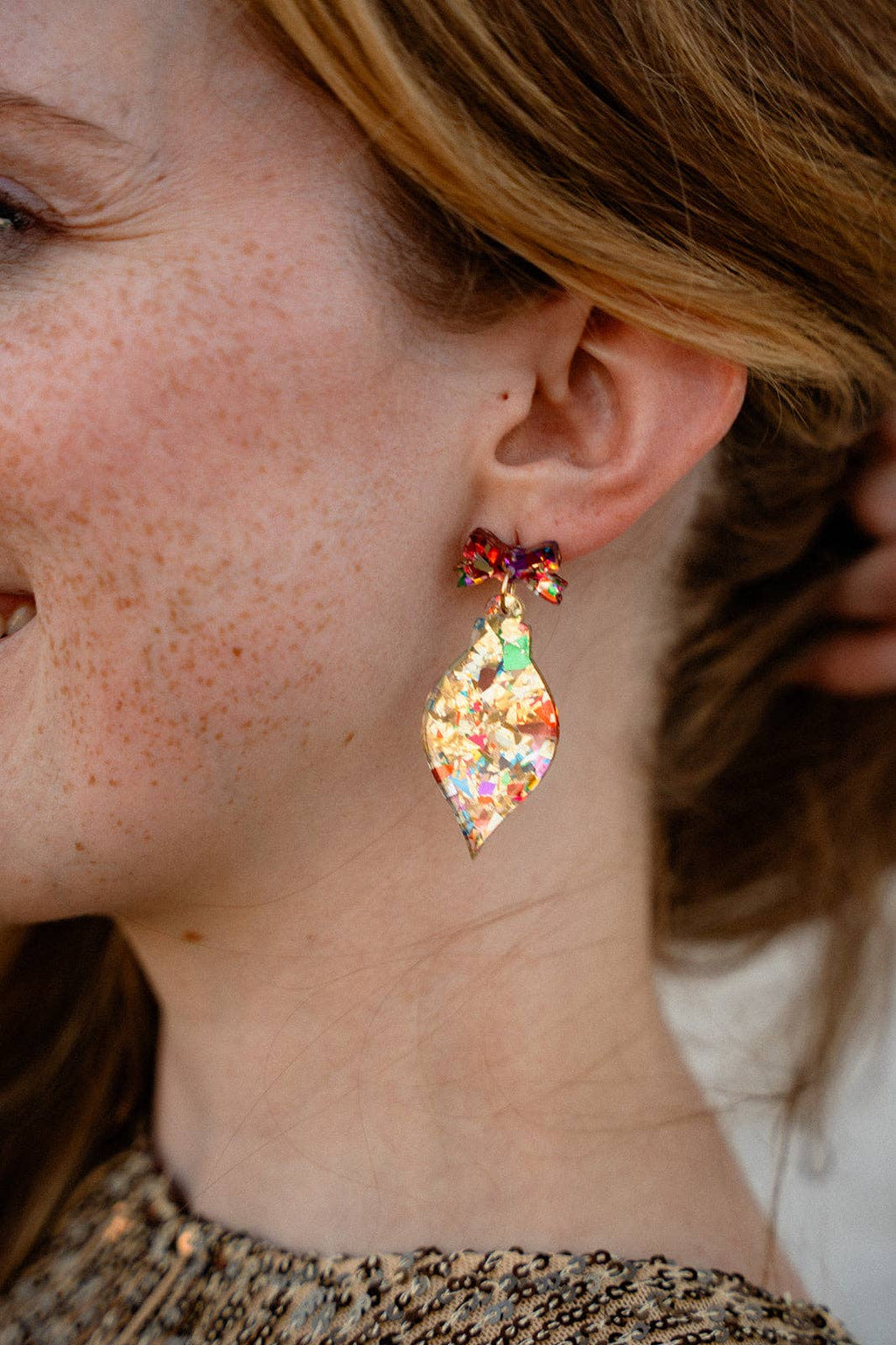 Vintage Ornament Earrings