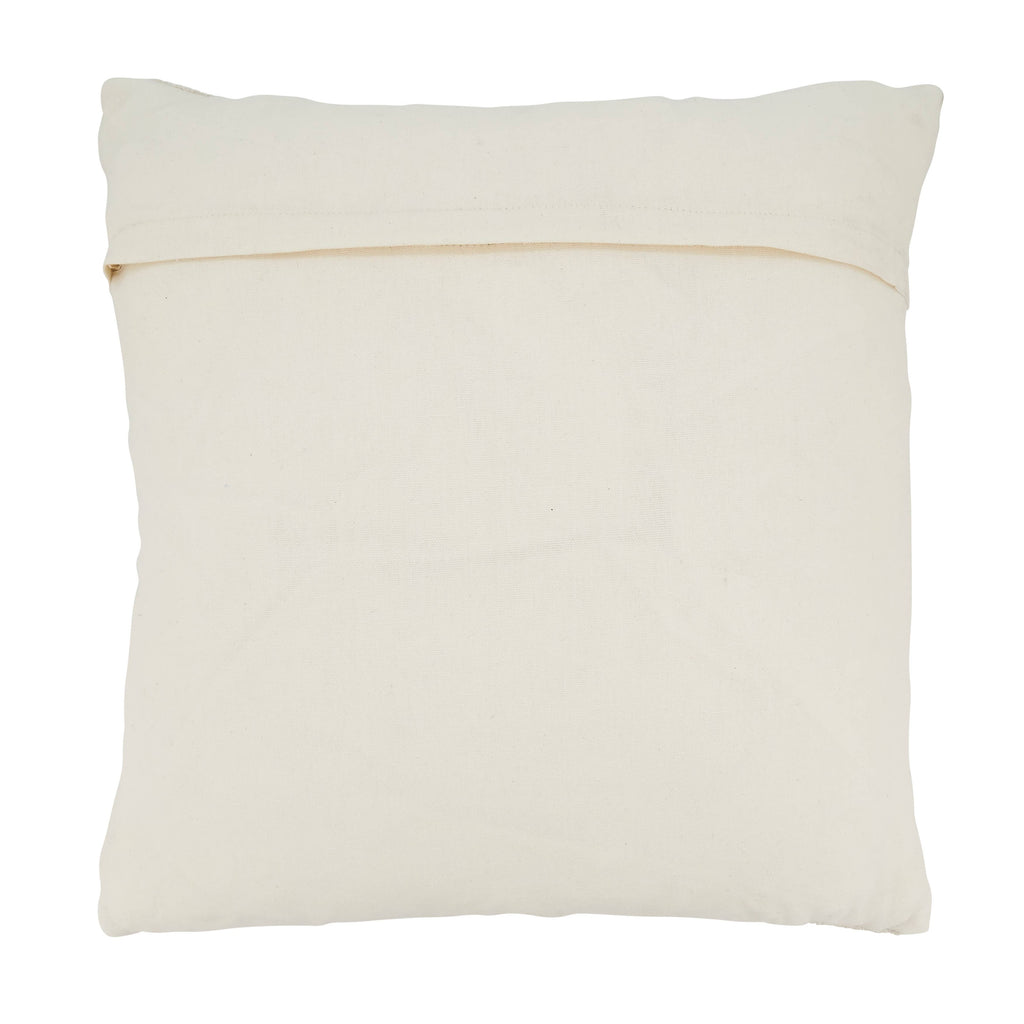 Geometric Glam Dashed Woven Throw Pillow
