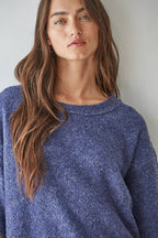 Knit Sweater Short Sleeve Boxy Pullover Top