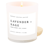 Lavender and Sage 11 oz Soy Candle