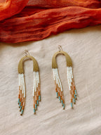 Archway Earring Set - in turquoise