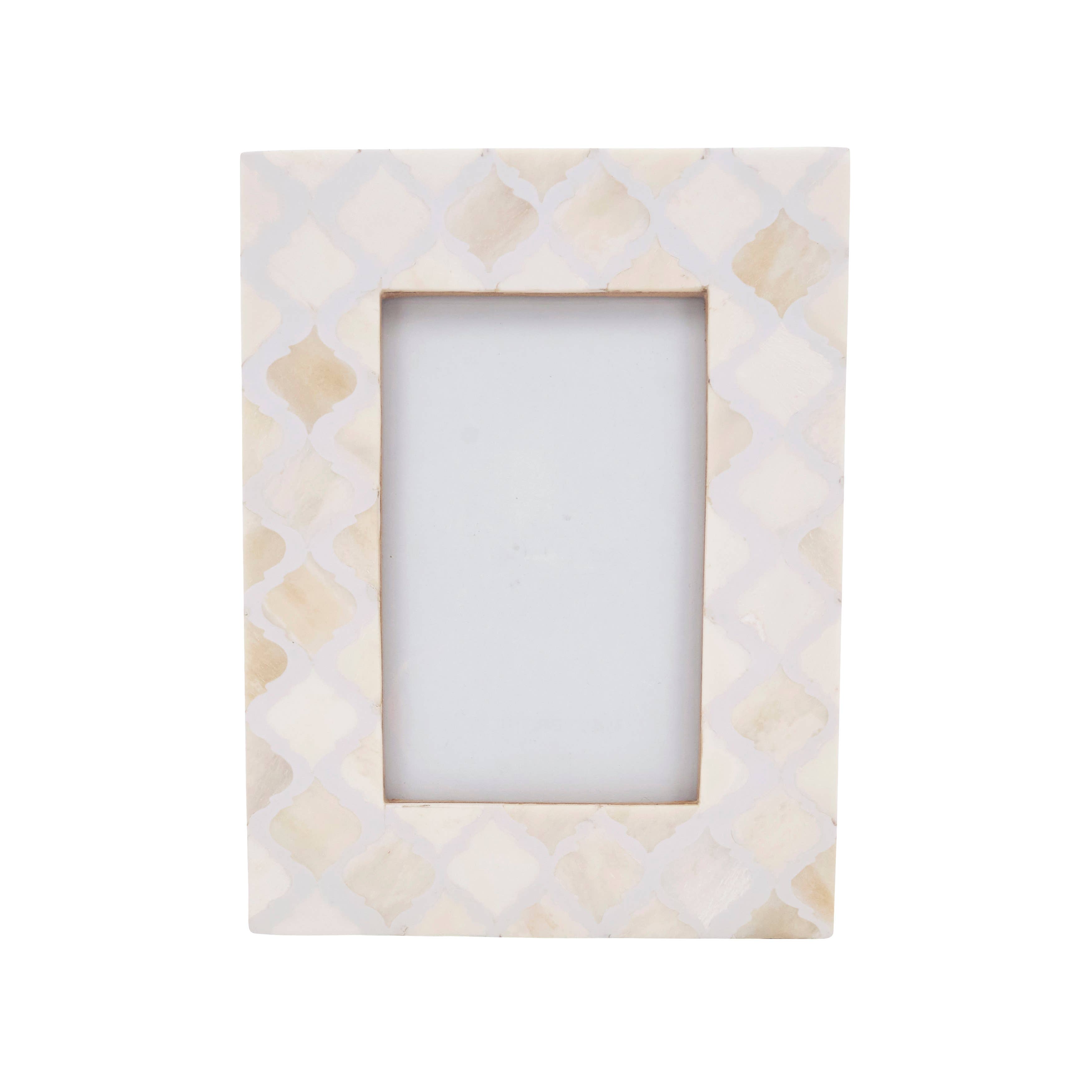 Moroccan Tile Bone Photo Frame