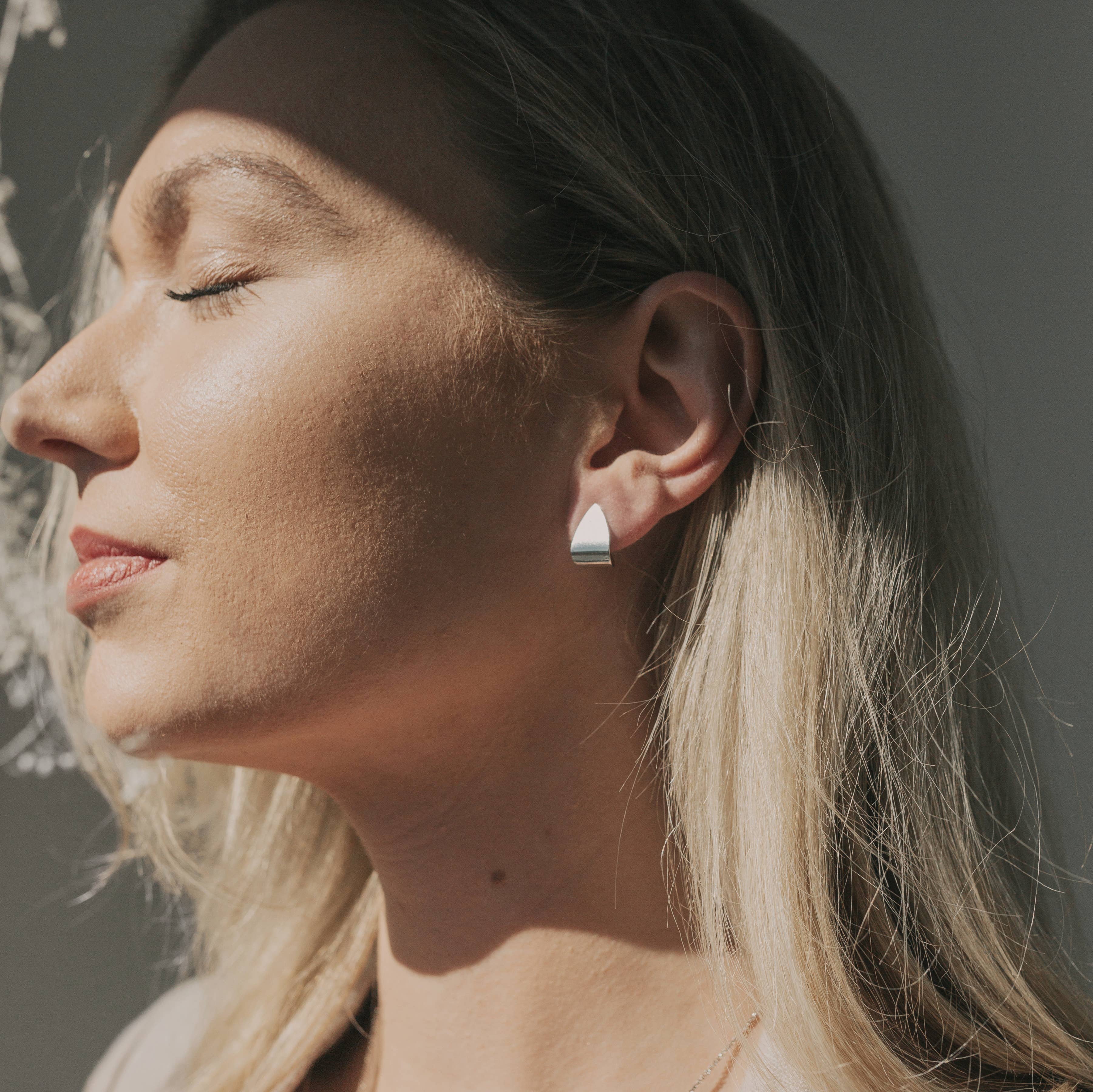 Marquis Stud Earrings