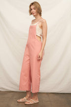 Spaghetti Strap Denim Jumpsuit