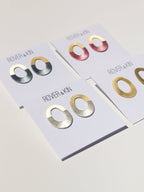 Oblong Form Earrings