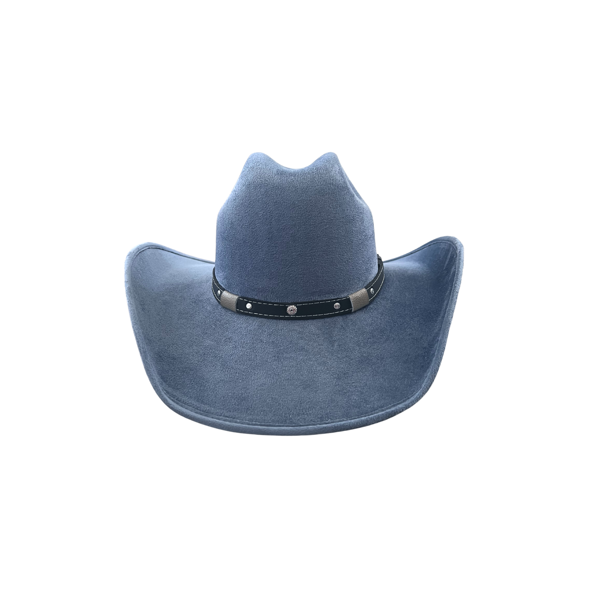 Vegan Suede Western Cowboy Hat