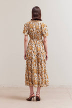 RAGLAN SLEEVE TIER MAX DRESS