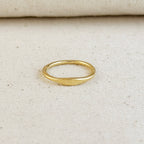 Flat Top Band Ring