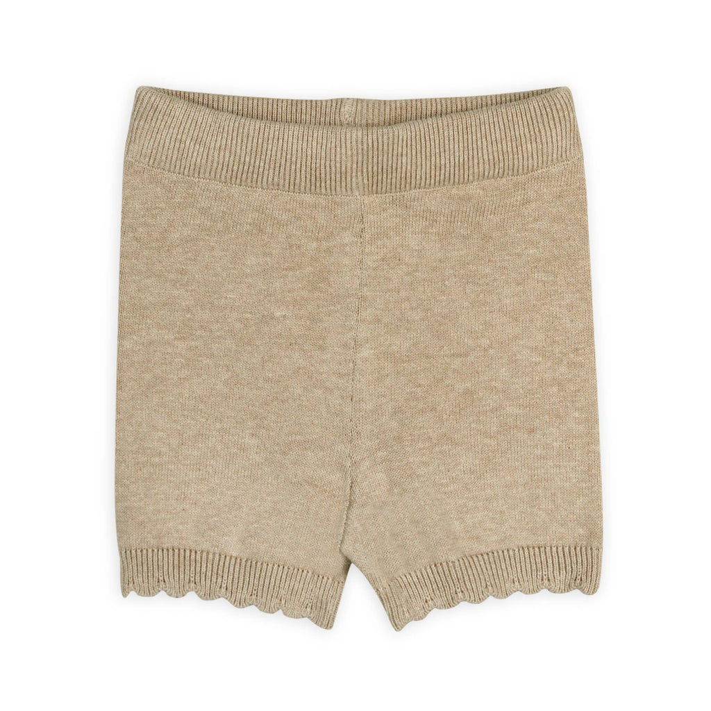 Strawberry Pocket Baby Knit Cardigan + Shorts Set (Organic)