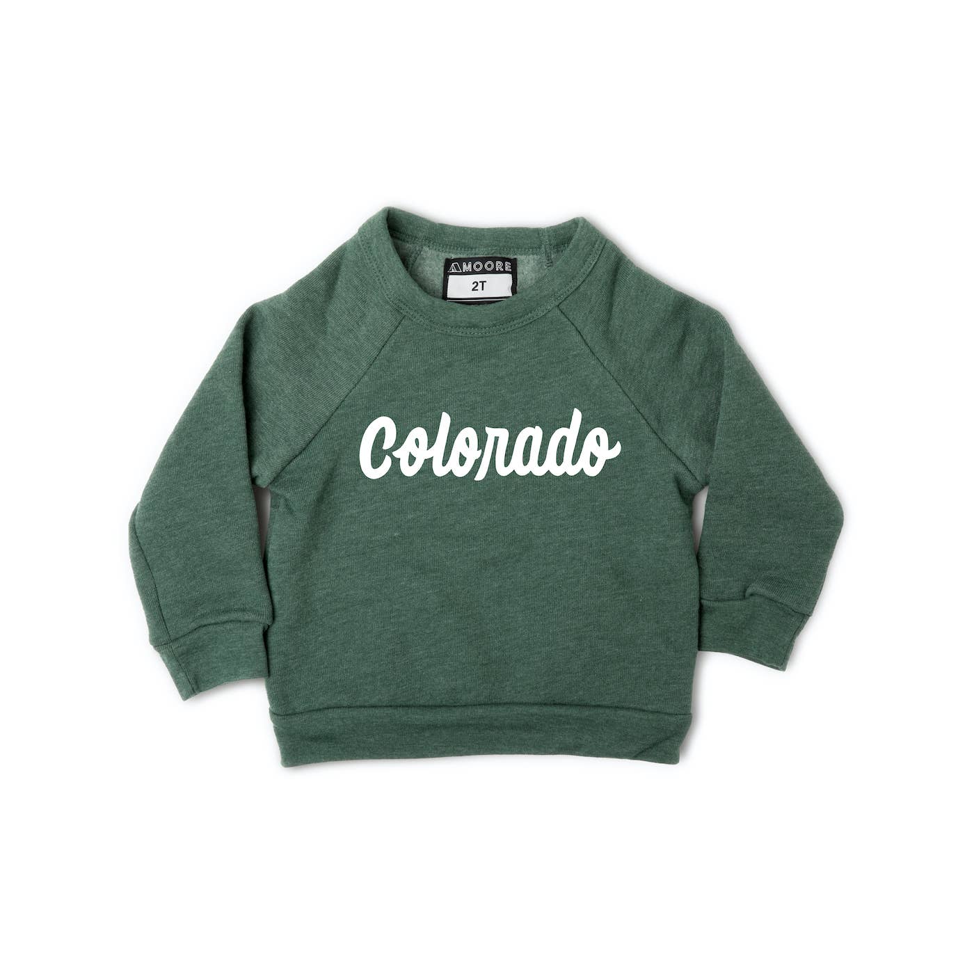 Kids Colorado Script Crewneck Sweatshirt