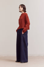 Half Button Down Sweater