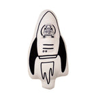 Rocket + Astronaut Canvas Pillow
