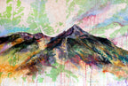Silverton Map Art Print