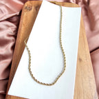 Luxe Gold Rope Chain - 16"