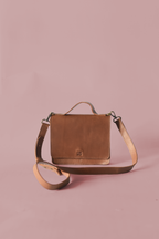 Small Brown Leather Crossbody Purse