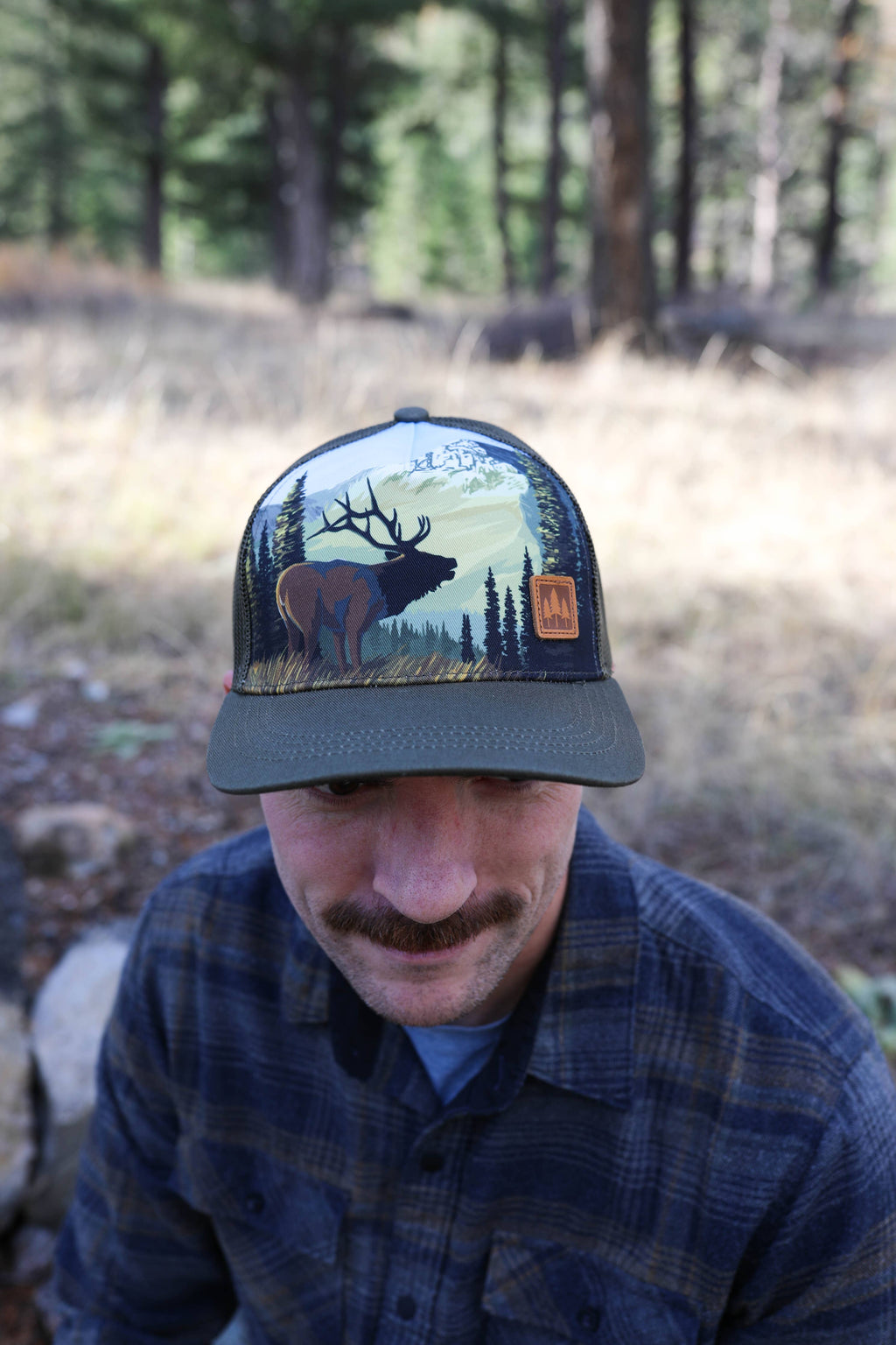 Elk Trucker - Brown