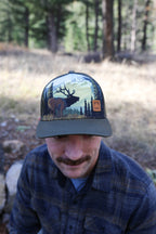 Elk Trucker - Brown
