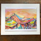 Mountain Art 12x16 print: Sunbeam
