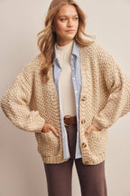 Handmade Chunky Knit Cardigan