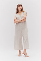 Matchstick Print Jumpsuit