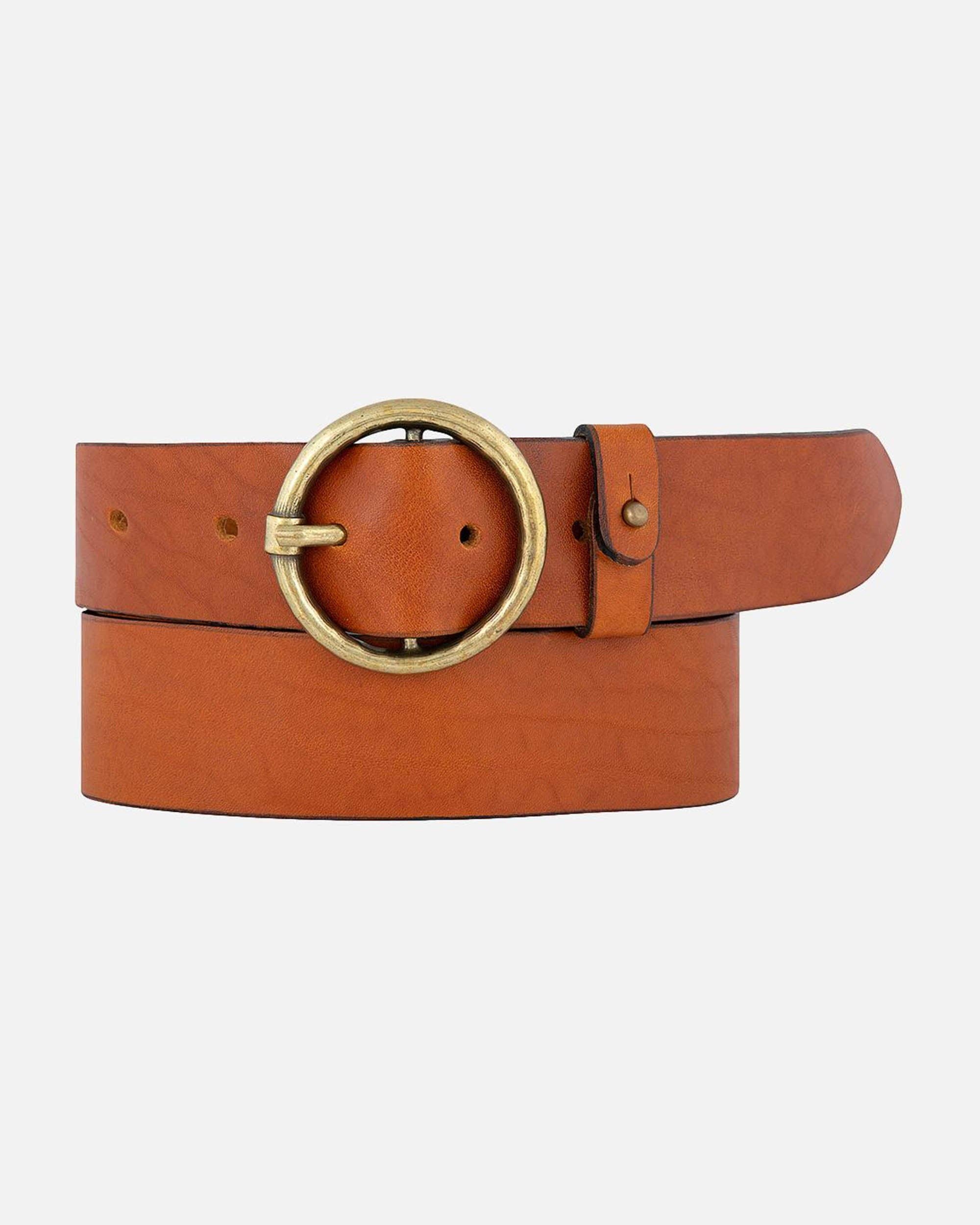 Pip 2.0 Vintage Full-Grain Leather Belt-Black