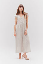 Matchstick Print Jumpsuit