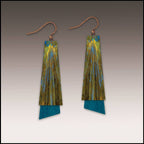 Bright Summer Aspen Nature Flutter Multilayer Earrings