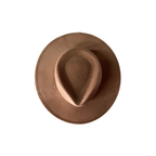 Vegan Suede Tear Drop Hat