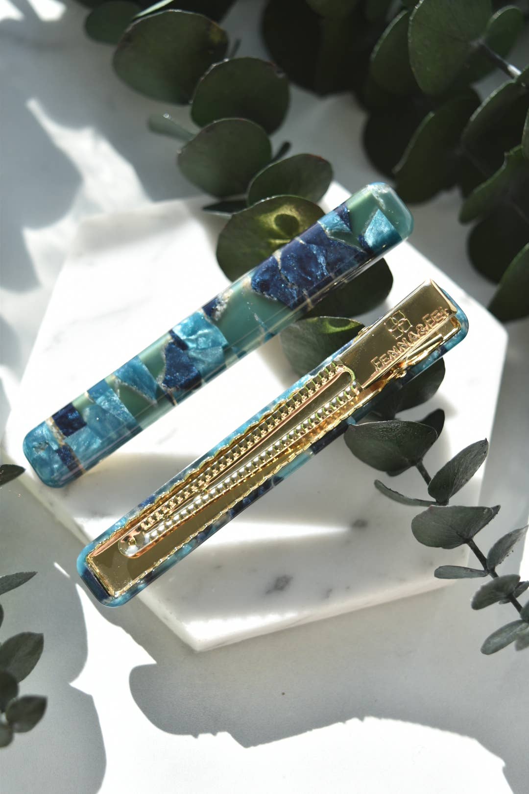 Long Rectangle Hair Clip Set 2 Pack