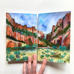 Art Journal : Painted Canyon