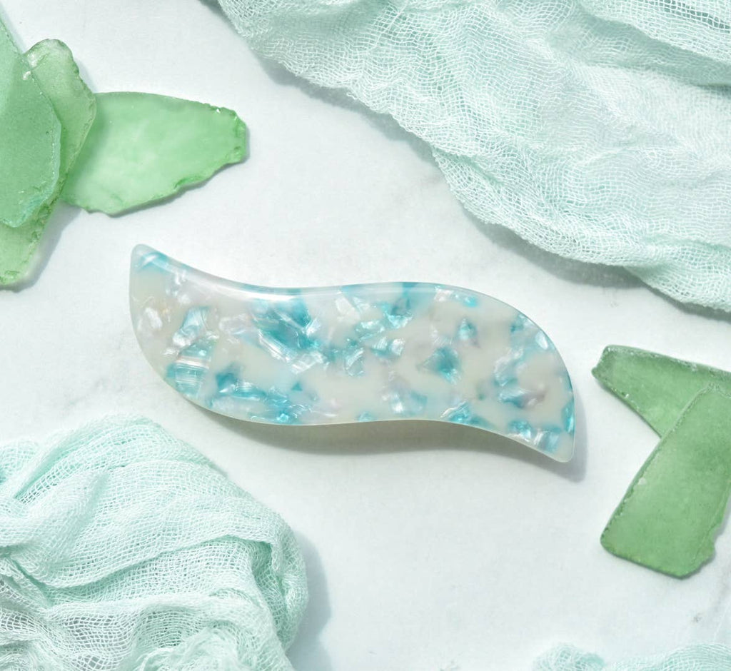 Wave French Barrette