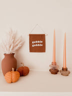 Gobble Gobble Canvas Hang Sign