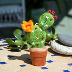 Prickly Pear Cactus Ornament