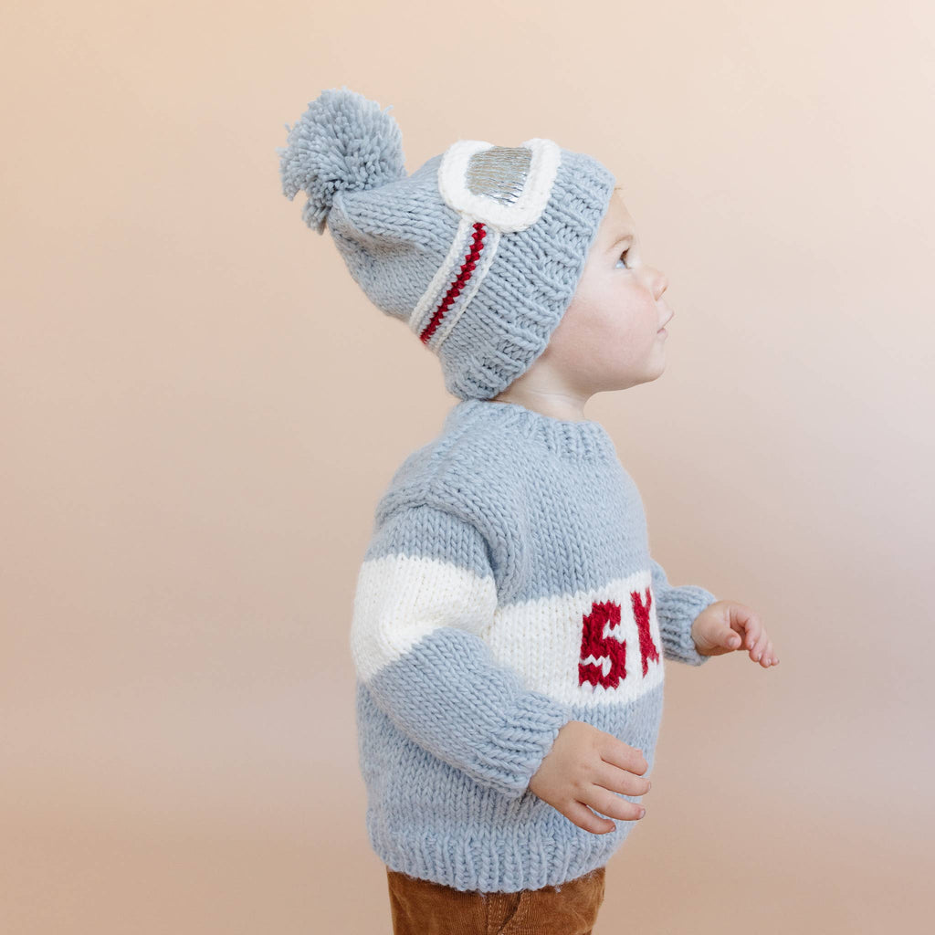 Ski Goggles Bowie Grey Kids Beanie