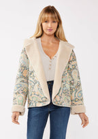 Long Sleeve Hooded Jacket with Pockets