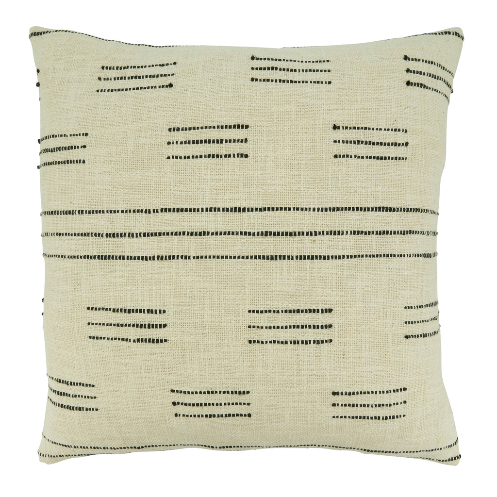 Dash Line Design Throw Pillow