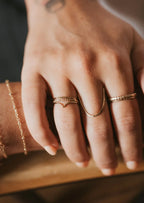 Valley Trio Stacking Rings