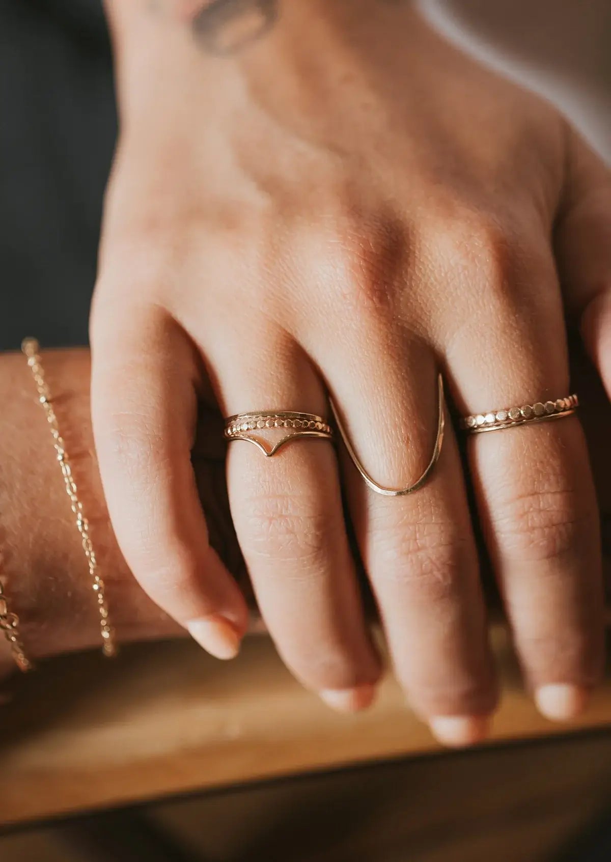 Valley Trio Stacking Rings