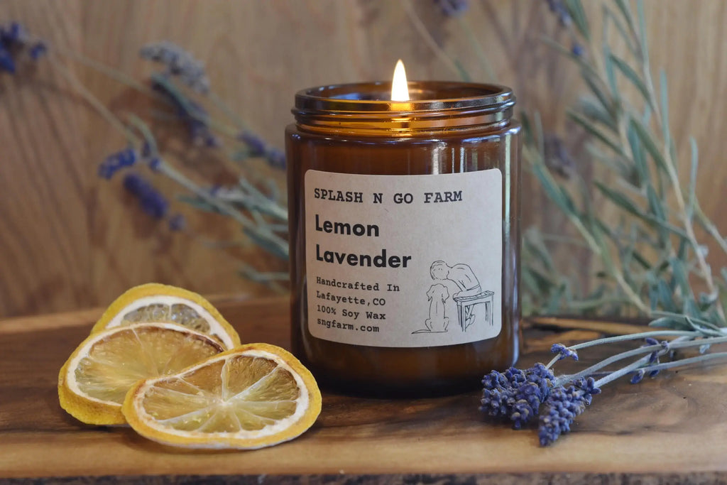 Lemon Lavender - 8 oz Soy Candle