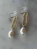 Wabisabi Pearl Dangle Earrings