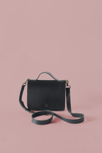 Small Black Leather Crossbody