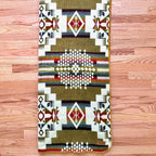 Southwest Alpaca Queen/Throw Blanket – Sandstone Reversible