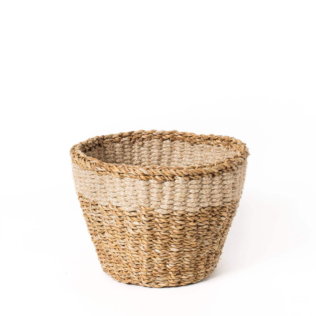Handwoven Wicker Storage Basket • Savar Planter