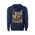 Wild Field Unisex Hoodie - Navy