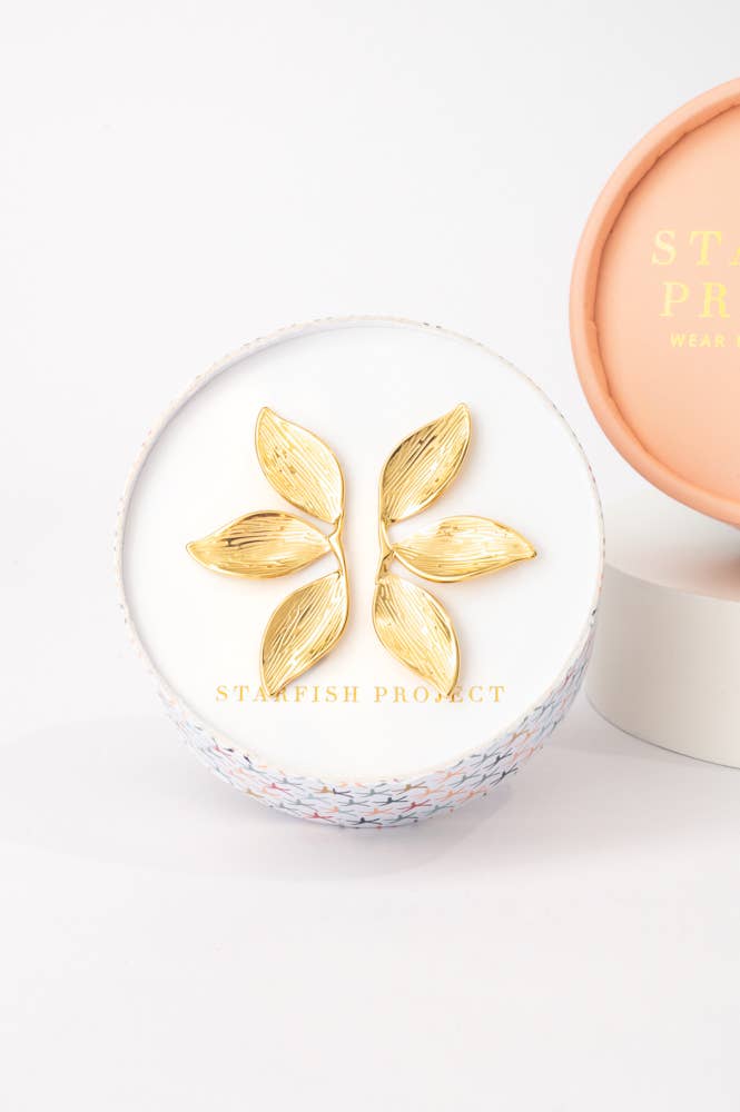 Golden Canopy Earrings