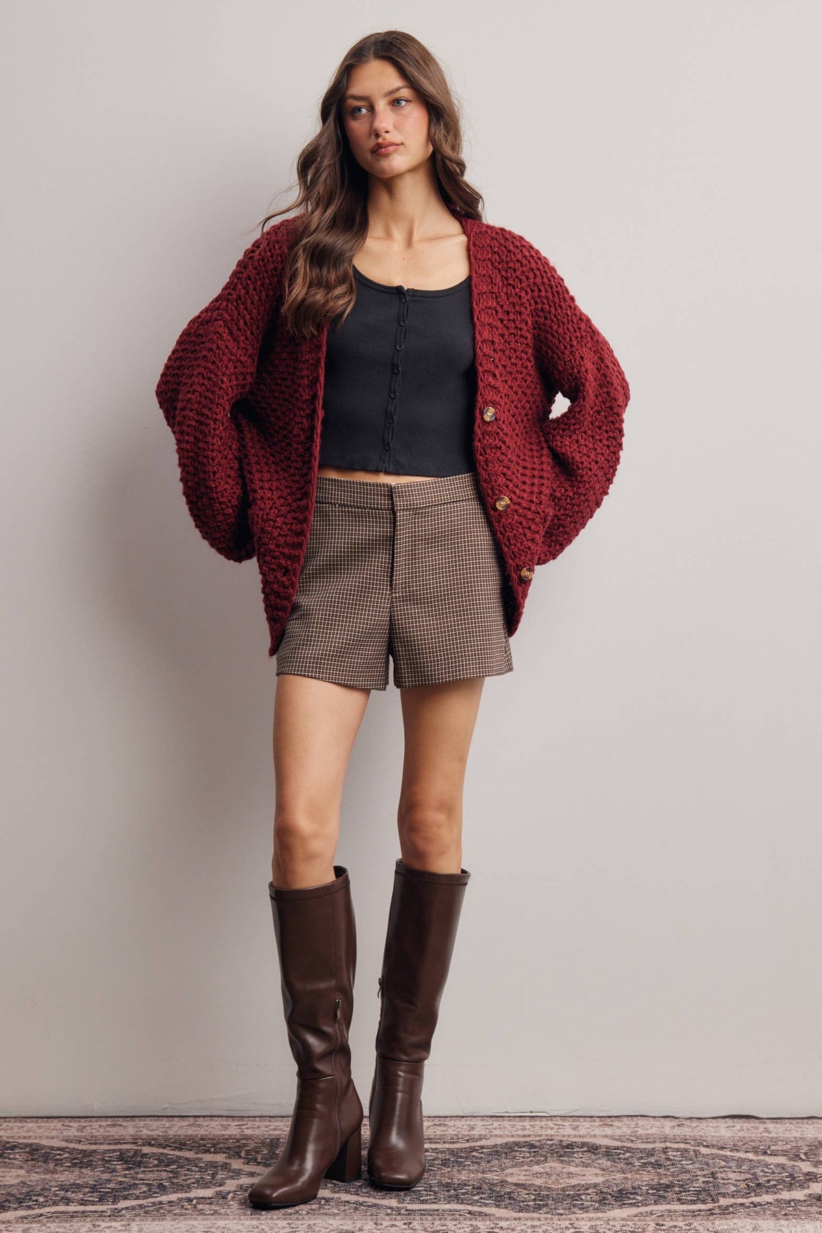 Handmade Chunky Knit Cardigan