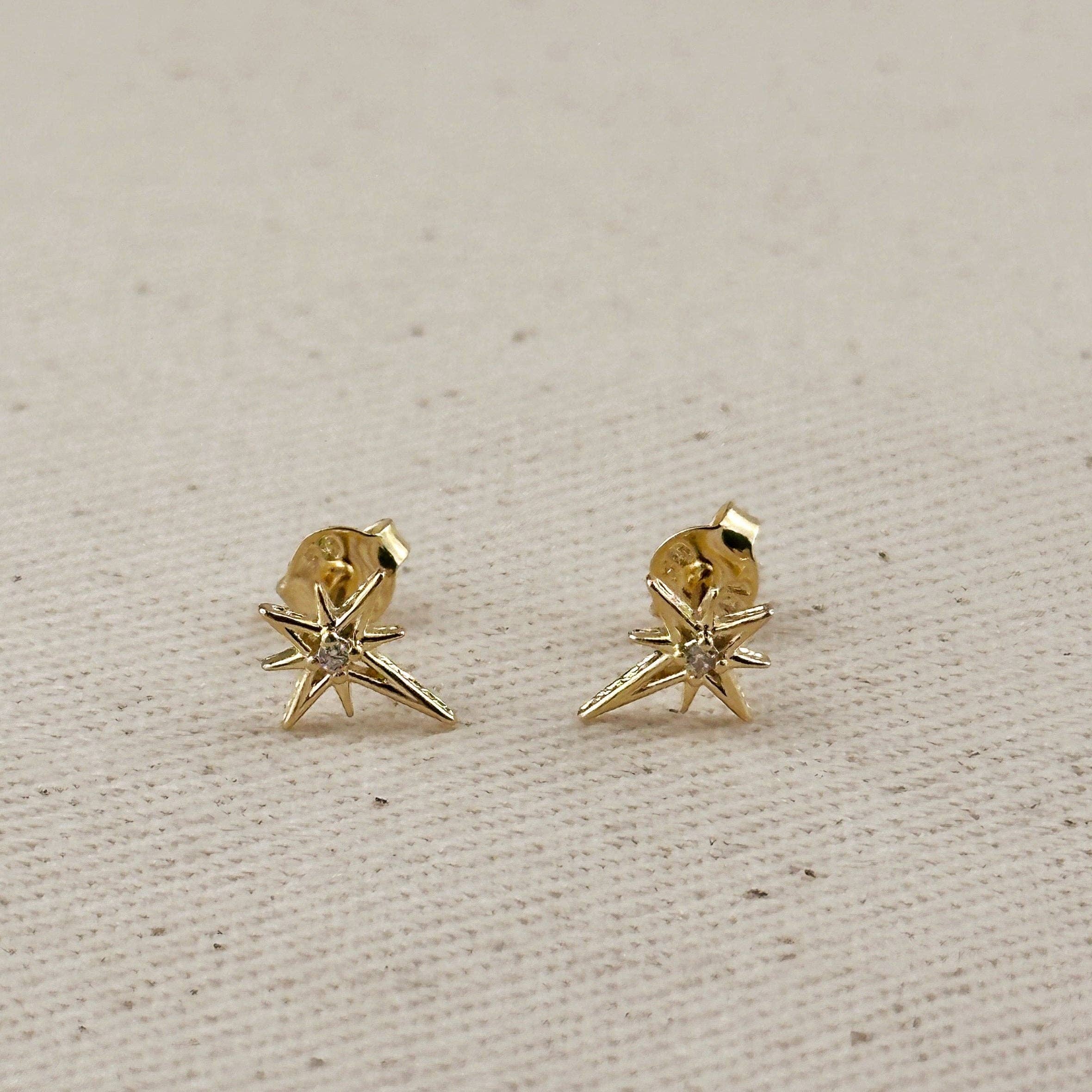 Starburst Stud Earrings