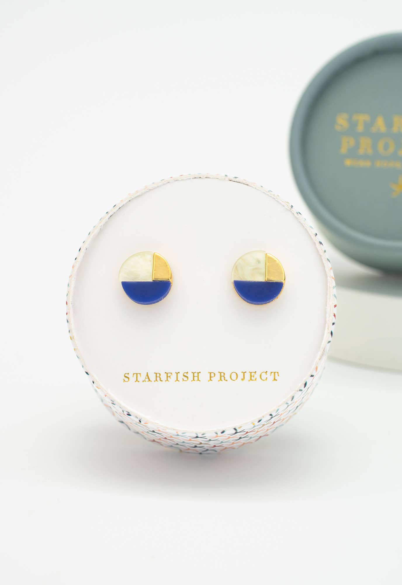 Radiant Horizon Stud Earrings