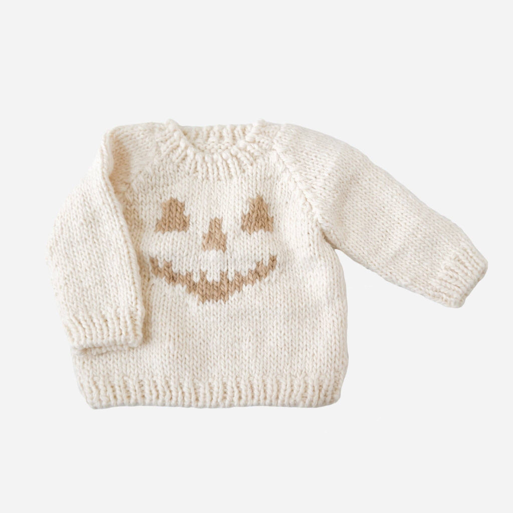 Baby & Kid Jack-o-lantern Sweater Cream