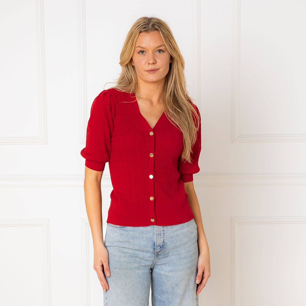 Organic Puff Sleeve Sweater